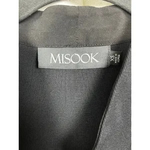 Misook Black Shift Long Sleeve Midi Dress Sz.XS thumbnail 4