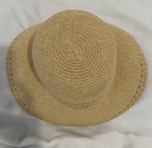 Stylish Tan Straw Hat by GIANI BERNINI thumbnail 3