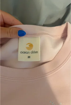 Ocean Drive light pink Florida sweatshirt thumbnail 3