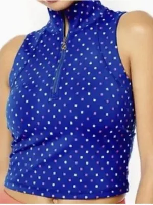 NWT Lilly Pulitzer Luxletic Callie Half Zip Top thumbnail 1