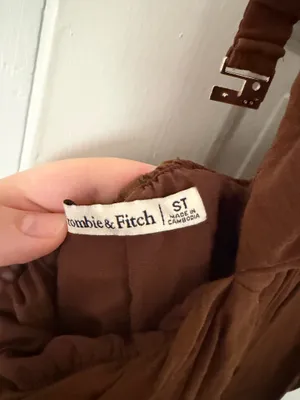 Abercrombie Brown Neutral Maxi Dress thumbnail 3