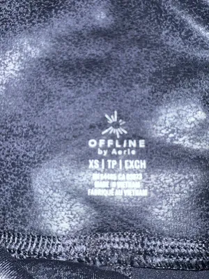 Aerie Navy Sparkle Leggings thumbnail 7