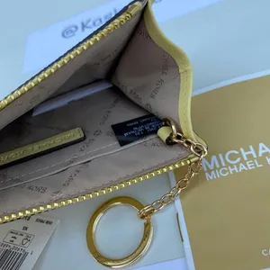 Michael Kors Buttercup Key Chain Wallet With ID Window thumbnail 4