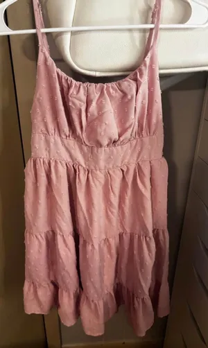 polka dot dress Pink thumbnail 1