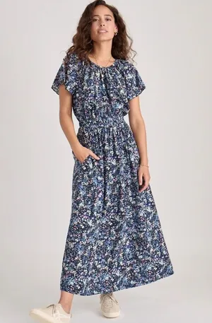 Marina Layer NWT Size XL Charlotte Maxi Dress thumbnail 1