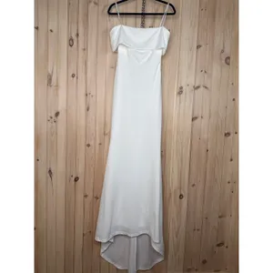 Lulus Exceptional Romance White Off Shoulder Mermaid Maxi Dress Wedding Large thumbnail 3