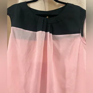 New York & Company pink and black cami thumbnail 3