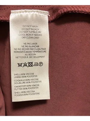 Saylor Posy Drop-Waist Flounced Mini Dress Size M Burnt Umber thumbnail 6