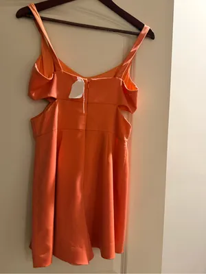 Jay Godfrey Coral-Orange Women’s One-Piece Romper thumbnail 2