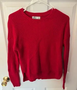 Red Hollister Sweater thumbnail 1