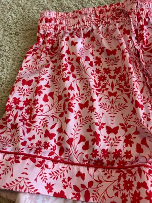Show Me Your Mumu she loves you pj shorts satin thumbnail 4