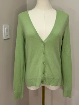 Vintage Chadwick's Sweater 100% Cashmere Women's Medium thumbnail 2