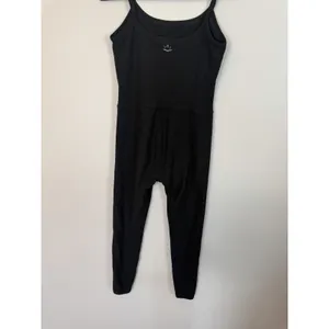 Beyond Yoga Beyond Yoga Spacedye Uplevel Midi Jumpsuit Black Sz M NEW $138 MSRP thumbnail 13