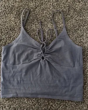 Hollister Navy Blue Tank Top Size Medium 0337 thumbnail 1