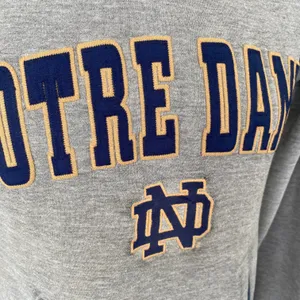 Champs Sports Notre dame hoodie Grey Sz XS thumbnail 3