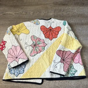 Little Bit Different By Lynne Valentine Butterly Quilt Jacket OS thumbnail 9