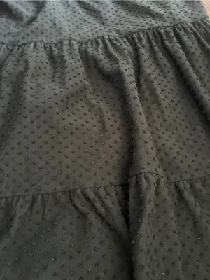 J crew Black Swiss Dot Puff Sleeve dress thumbnail 7