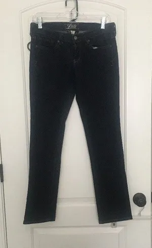Lucky Brand Adult Women's Unisex Denim Jeans Pockets Zip Size 4/27 Blue thumbnail 1