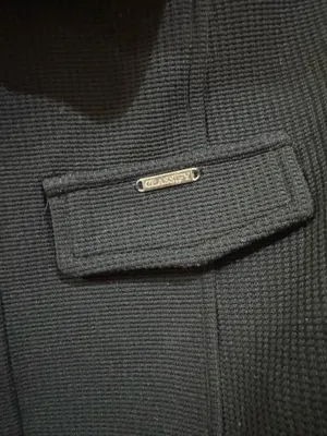 DAZY Black Cropped Utility Jacket - Flap Pocket Detail - Size S thumbnail 4