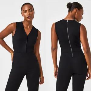 SPANX The Perfect Sleeveless‎ Jumpsuit 1X Tall NWT thumbnail 3