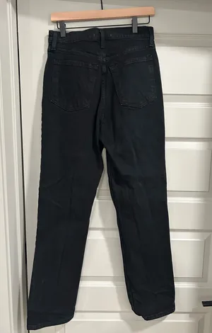 Abercrombie 90’s straight ultra high rise jeans thumbnail 4