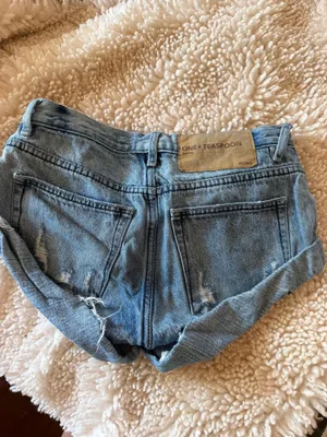 One Teaspoon Denim Shorts Bandits thumbnail 2