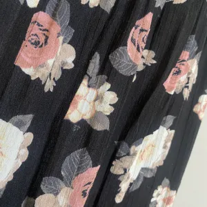 Black Babydoll Midi Dress Large Dark Feminine Romantic Casual Summer Cottagecore thumbnail 5