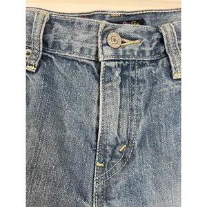 Levi's Jeans Shorts Juniors Size‎ 9 Distressed Cuffed Cotton Blue Denim thumbnail 2