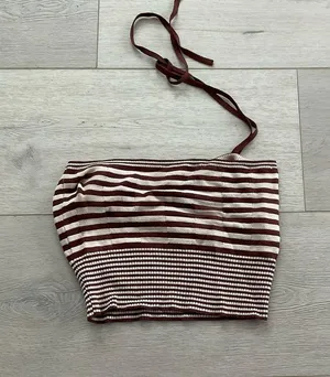 Tillys Cropped Halter Top thumbnail 2
