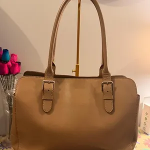 Kate Spade Charlotte Street Miles Saffiano Leather Camel Tote Shoulder Bag thumbnail 2