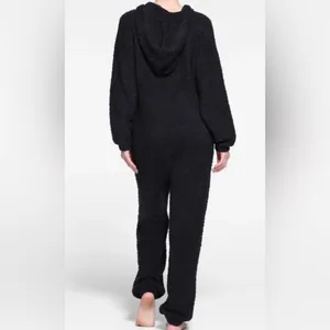 SKIMS black fuzzy onesie thumbnail 2