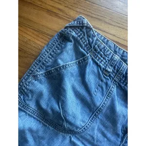 Eddie Bauer Denim Jean Shorts 8 Classic Five Pocket Casual Summer Style thumbnail 3