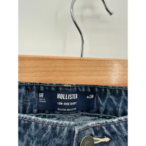 Hollister‎ Low Rise Baggy Jeans Women 6R Distressed Cotton Loose Fit thumbnail 6