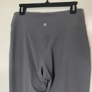 LULULEMON gray jogger tapered legging pants size US 10 thumbnail 3