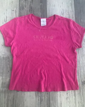 Calvin Klein Vintage  Hot Pink Crop thumbnail 1