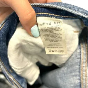 Aritzia Wilfred Free Nikki Relaxed Jeans Non Stretch‎ Size 8 thumbnail 9