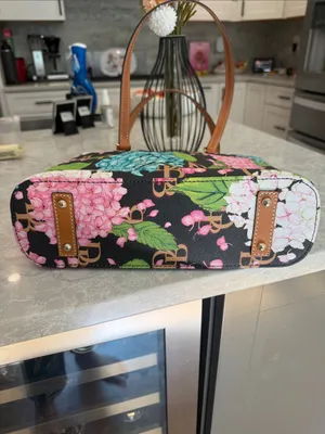 Dooney & Bourke Hydrangea Monogram Miller Shopper Tote thumbnail 3