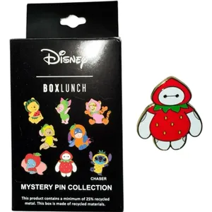 Strawberry Baymax Characters Fruit Loungefly Mystery Blind Big Hero 6 Disney Pin thumbnail 3