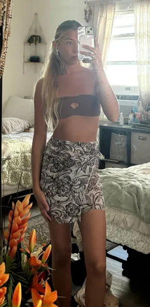 Wrap Skirt Patterned thumbnail 1