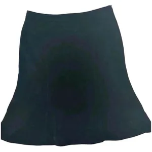 White House Black Market Women's Black Skirt Size 6 Knee Length side‎ zipper thumbnail 5