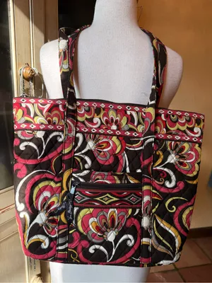 Vera Bradley Villager Quilted Tote thumbnail 2