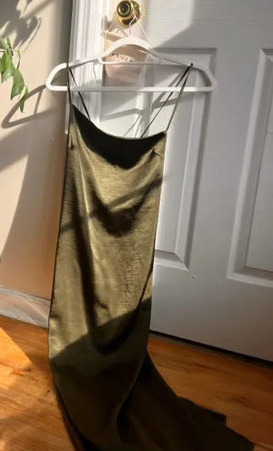 Olive Slip Dress thumbnail 1