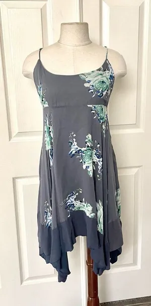 Free People Faded Bloom slip dress thumbnail 1