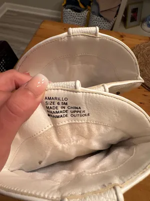 White Cowgirl Boots Size 6.5 thumbnail 4