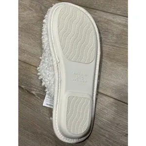 RockDove Women's Twirl Fleece Cozy Scuff Slippers Indoor Non-Slip Sz 7-8 M White thumbnail 4