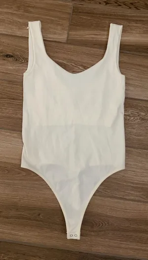 Free People White Bodysuit Intimately thumbnail 1