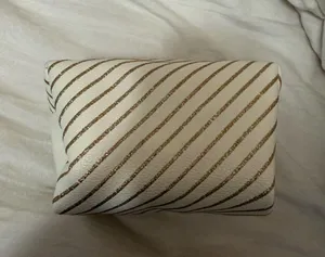 Mascara and Caffeine make up bag White thumbnail 3