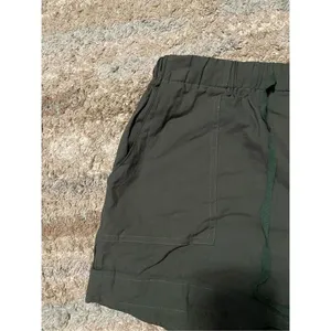 Boutique Olive Elastic Waist Shorts Size 2X NWOT thumbnail 2