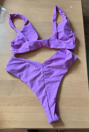 Purple swim suit Size L thumbnail 2
