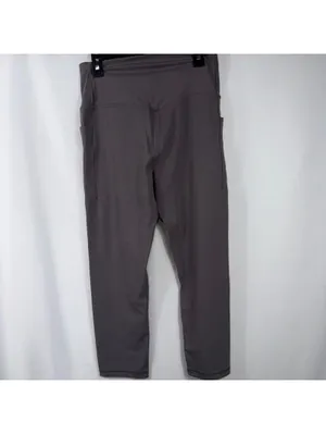 Avia SoftSculpt Gray Pocket Capri Leggings M 8-10 thumbnail 5
